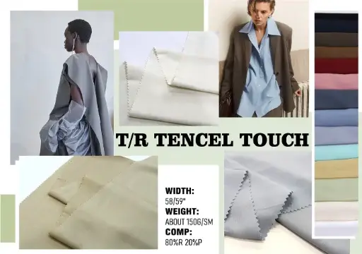 [80R 20P] T/R TENCEL TOUCH
